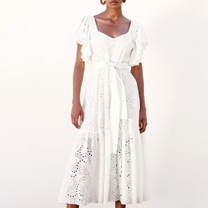 white temple dresses lds order online Front-Zip LDS Temple Dress with Pockets